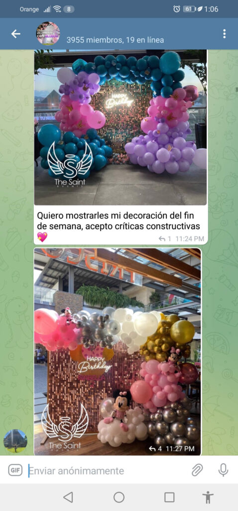 Curso online decoracion de globos
